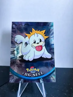 2000 TOPPS Chrome Pokemon Seel #86 TV Animation - Series 2 Holo Foil - Image 1