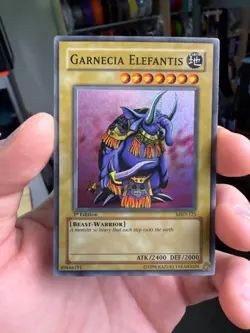 Garnecia Elefantis MRD-125 Super Rare 1st Edition Yugioh Foil Line - Image 1