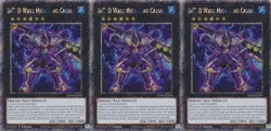 3x D/D/D Wave High King Caesar | RA04-EN290 | PSR | 1st Ed | NM | YuGiOh - Image 1