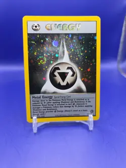 Metal Energy Neo Genesis 19/111 Holo Rare Vintage Pokemon TCG Card - Image 1