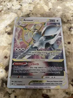 Arceus VSTAR - (Metal Card) 123/172 Miscellaneous Cards & Products Holo - Image 1
