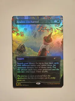 Realms Uncharted (Rainbow Foil) -Foil Near Mint MTG Secret Lair - Image 1