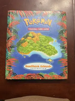 *NO CARDS* Pokemon SOUTHERN ISLANDS English BINDER ONLY - Image 1