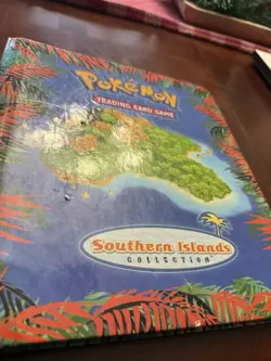 *NO CARDS* Pokemon SOUTHERN ISLANDS English BINDER ONLY - Image 2