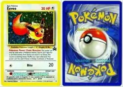 2x EEVEE pokemon FOIL HOLOGRAPHIC MINT BLACK STAR RARE HOLO PROMO CARDS #11 LOT - Image 3