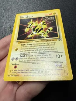 Electabuzz #2 1999 Black Star Promo Stamped Pokemon Card TCG LP - Image 4