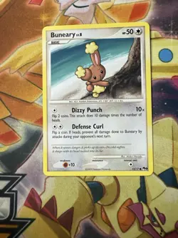 Buneary 12/17 POP Series 9 Promo Set Pokemon Card 2009 NM - Image 1