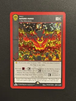 Metazoo Seance 1st Edition Hateful 8 - Satanic Panic! 25/165 Full Holo Card (x1) - Image 1
