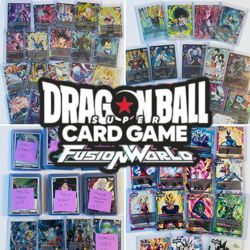 140+ HOLO NM Card Dragon Ball Super Fusion World Lot R SR Leader Alt Art Starter - Image 1