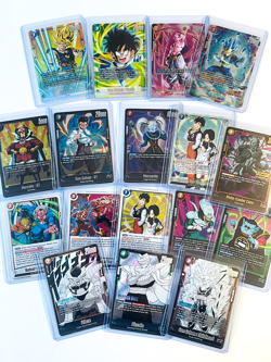 140+ HOLO NM Card Dragon Ball Super Fusion World Lot R SR Leader Alt Art Starter - Image 3