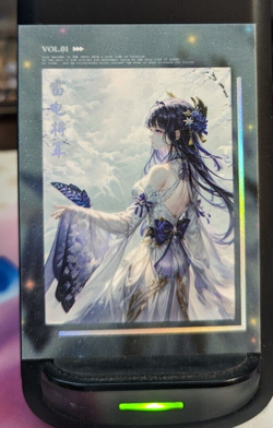Raiden Shogun Genshin Impact Vol:01 CHUNSHANMENG Card Goddess Story Waifu - Image 1