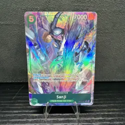One Piece CCG OP-13 Carrying On His Will - Sanji Alt Art Card Op13-027 ENGLISH - Image 1