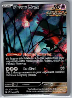 Flutter Mane SVP 097 SV: Scarlet & Violet Promo Cards - Pokemon Card - NM - Image 1