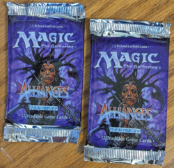 MTG - 2x Alliances Booster Pack - Magic the Gathering Factory Sealed 1996 - Image 1