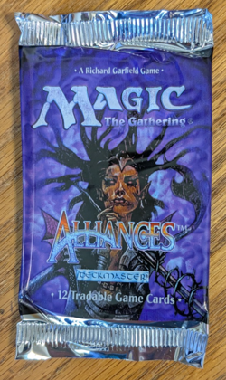 MTG - 2x Alliances Booster Pack - Magic the Gathering Factory Sealed 1996 - Image 2