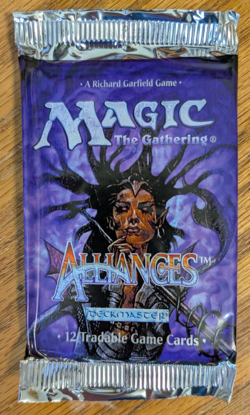 MTG - 2x Alliances Booster Pack - Magic the Gathering Factory Sealed 1996 - Image 4