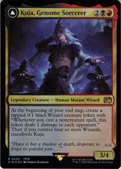 Kuja, Genome Sorcerer R FINAL FANTASY 232 NM Foil MTG - Image 2