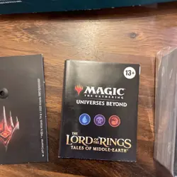 MTG Universes Beyond Magic Commander Deck Lord of The Rings Open Box - Image 4