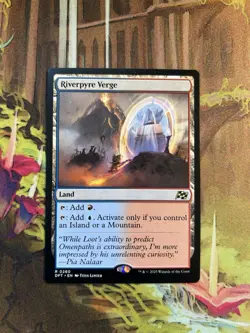 Mint/Near-Mint, English - 1 x MTG Riverpyre Verge Aetherdrift - Image 1