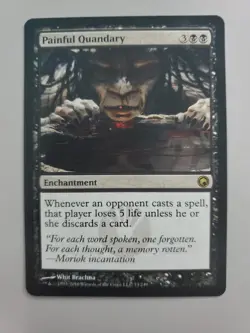 MTG Painful Quandary Scars of Mirrodin Regular Rare - Image 1