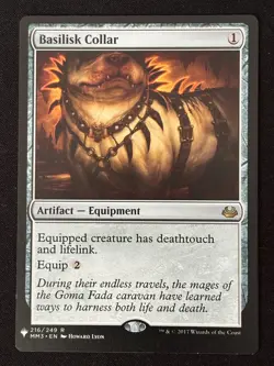 1x MTG Basilisk Collar (MM3) - The List Reprints (LIST) #216 - Magic - Image 3