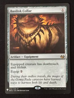 1x MTG Basilisk Collar (MM3) - The List Reprints (LIST) #216 - Magic - Image 5
