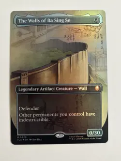 The Walls of Ba Sing Se - MTG Avatar: The Last Airbender 329 Mythic Borderless - Image 1