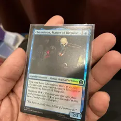 x1 Chameleon, Master of Disguise SPM Spider-Man MTG 27 M/NM 1x FOIL - Image 1