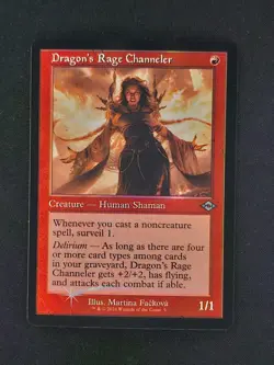 MTG: Modern Horizons 3 - Retro Frame Foil - Dragon's Rage Channeler - NM - Image 1