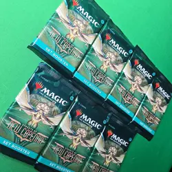 MTG - Streets of New Capenna TCG - Set Of (7) booster pack lot CCG Sealed New - Image 3
