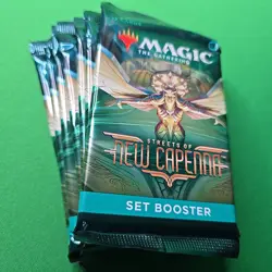 MTG - Streets of New Capenna TCG - Set Of (7) booster pack lot CCG Sealed New - Image 5