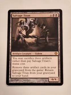 Salvage Titan - Shards of Alara - Magic the Gathering MTG Nice! - Image 1