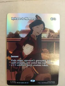 Release to Memory (Borderless) Avatar Eternal Legal 5 Foil NM - Image 1