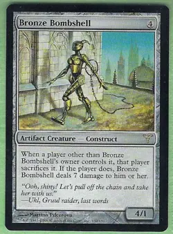 MTG BRONZE BOMBSHELL Dissension MTG Magic the Gathering - NM - Image 1