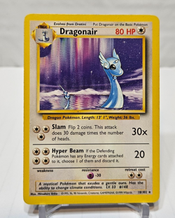Dragonair 18/102 Rare Unlimited Base Set Pokemon 522 - Image 1