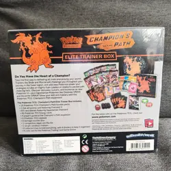 NEW/SEALED Pokemon TCG Sword & Shield Champion's Path Elite Trainer Box - Image 2