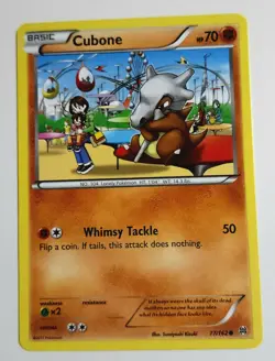 Cubone - #77/162 - Pokemon TCG XY Breakthrough Common Non Holo LP - Image 1