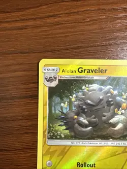 Alolan Graveler Reverse Holo 36/181 Sm-Team Up Pokemon TCG 2019 - Image 2