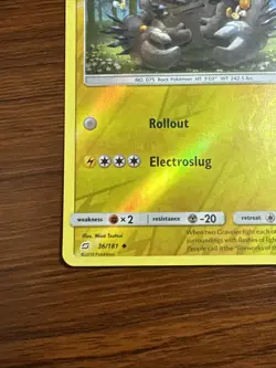 Alolan Graveler Reverse Holo 36/181 Sm-Team Up Pokemon TCG 2019 - Image 5