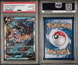 PSA 10 CHINESE Giratina V 111/100 SR SA Special Art Lost Abyss Pokemon 2022 - Image 3