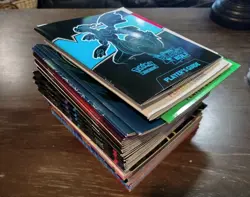Pokemon TCG MASSIVE LOT of Over 50 ETB Booklets Player Guides From Various Sets - Image 1