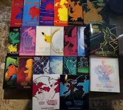Pokemon TCG MASSIVE LOT of Over 50 ETB Booklets Player Guides From Various Sets - Image 2