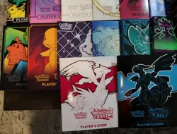 Pokemon TCG MASSIVE LOT of Over 50 ETB Booklets Player Guides From Various Sets - Image 5