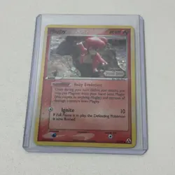 Pokemon TCG Magby EX Legend Maker Reverse Holo 58/92 2006 Yuka Morii English - Image 1