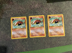 3x Kabuto - 1st Edition - Pokemon TCG - Fossil - Image 1