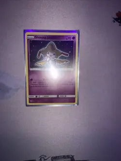 Pokemon TCG Shining Jirachi Shining Legends 42/73 Holo Shiny Holo Rare - Image 2
