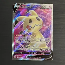 Pokemon TCG Mimikyu V Sword & Shield - Battle Styles 148/163 Holo Full Art - Image 1