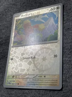 Pokemon TCG - Buneary 83/131 - Reverse Holo - Prismatic Evolutions - Mint! - Image 2