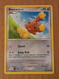 Buneary 12/17 Pokemon League POP Series 6 LP-HP See Pictures - Image 1