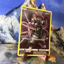 Armored Mewtwo - SM228 Pokemon SM Promo - Holo ? HP / Creased - Image 3